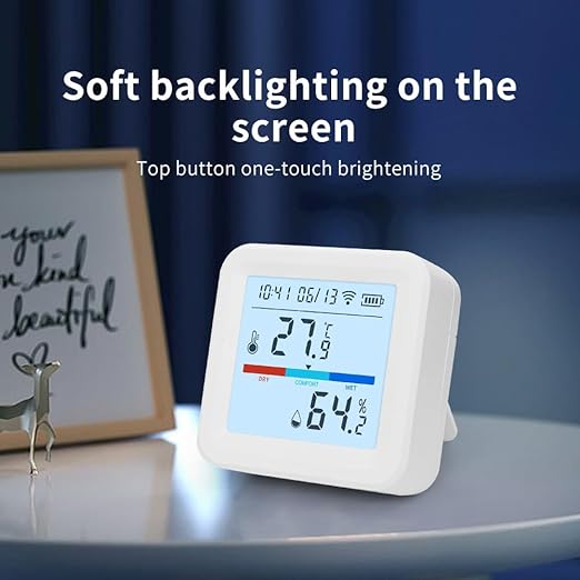 Smart WiFi Thermometer and Hygrometer – Temperature & Humidity Sensor - Image 7