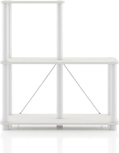 Homes: Inside + Out Apexa Modern 3-Cube Ladder Shelving Units, Collectibles - Image 11