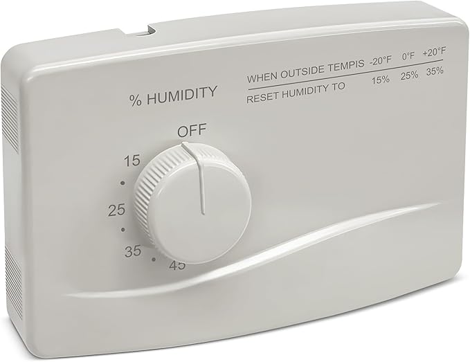 4655 Wall Mounted Humidifier Control Humidistat, Manual Humidistat Digital by FBULWSEC