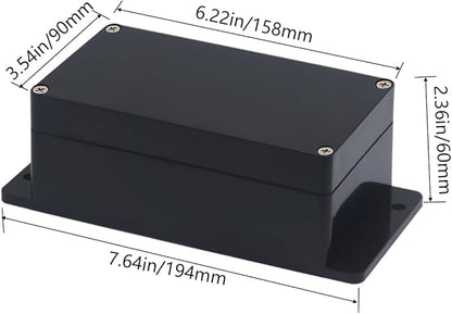 Project Box ABS Black Electrical Boxes IP65 Outdoor Waterproof Box Electronic - Image 3