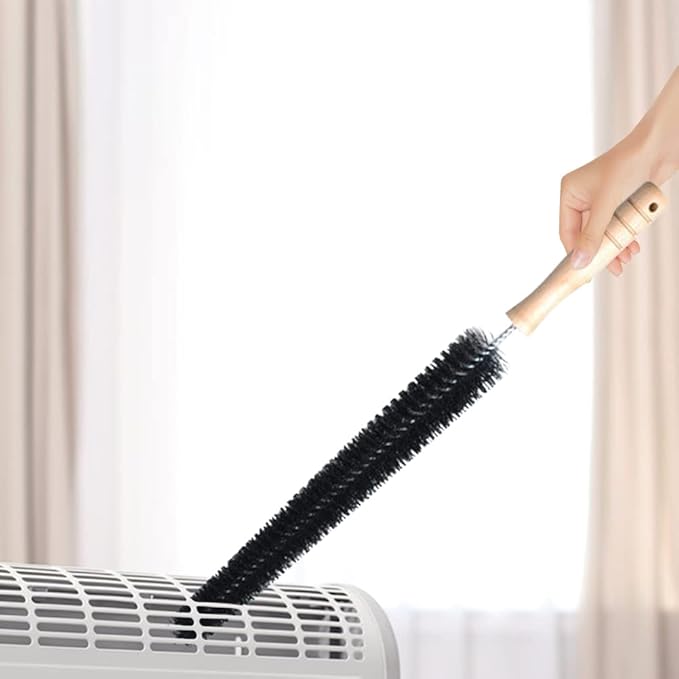 2 Pack Radiator Brush, Dryer Cleaner Vent Brush, 40 cm Long Flexible Pipe - Image 4