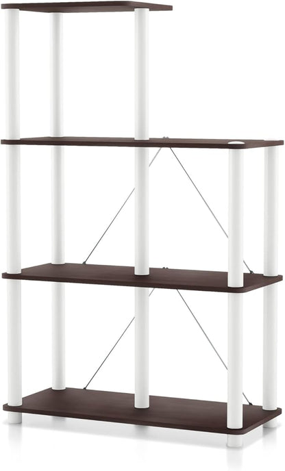 Homes: Inside + Out Apexa Modern 5-Cube Ladder Shelving Units, Collectibles by HOMESInsideOut