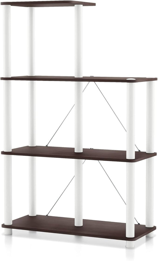 Homes: Inside + Out Apexa Modern 5-Cube Ladder Shelving Units, Collectibles by HOMESInsideOut