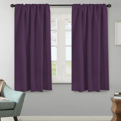 H.VERSAILTEX Blackout Curtains Thermal Insulated Window Treatment Panels Room - Image 2