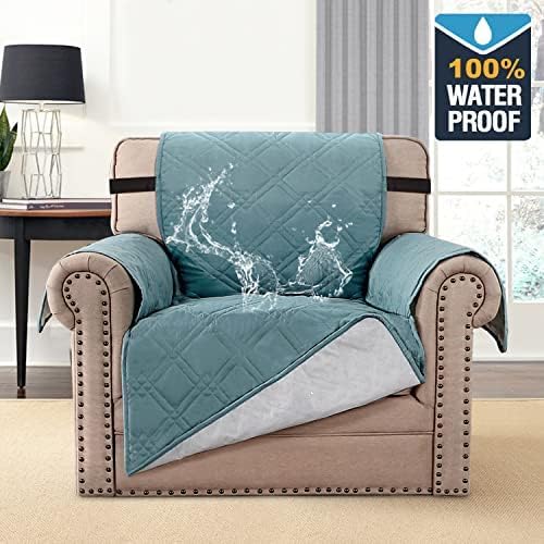 H.VERSAILTEX 100% Waterproof Sofa Slipcover Washable Armchair Cover Non-Slip - Image 2