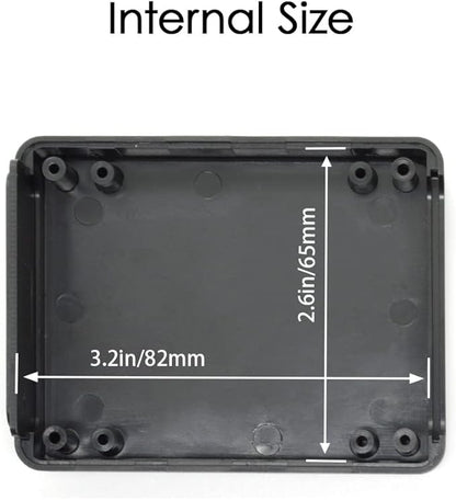 LeMotech 5 Pieces ABS Plastic Electrical Project Case Power Junction Box - Image 3