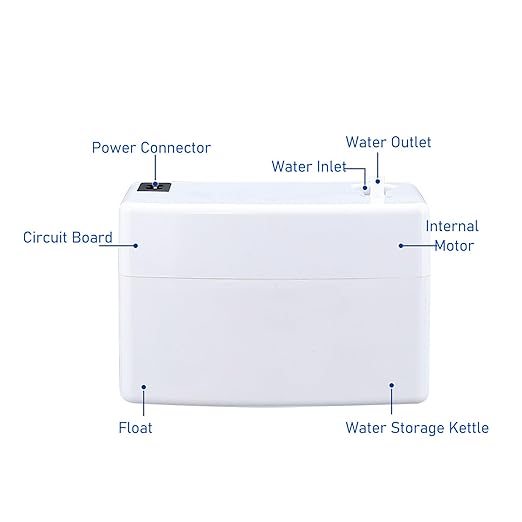 Condensate Pump Condensate Water Pump 24L Lift Pump Ice Maker Drain Pump 200Ml - Image 2