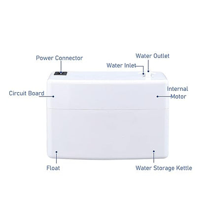 Condensate Pump Condensate Water Pump 24L Lift Pump Ice Maker Drain Pump 200Ml - Image 2
