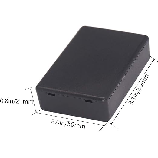 Zulkit 8Pcs Project Boxes ABS Plastic Electrical Project Case Power Junction - Image 2