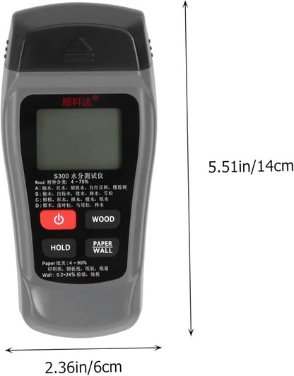 Angoily 2pcs Humidity for Plants Wood Moisture Digital Hygrometer Moisture - Image 3
