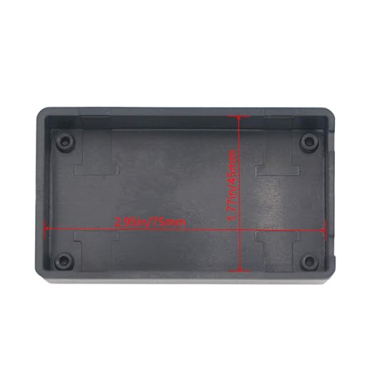 Zulkit 5Pcs Project Boxes ABS Plastic Electrical Project Case Power Junction - Image 6