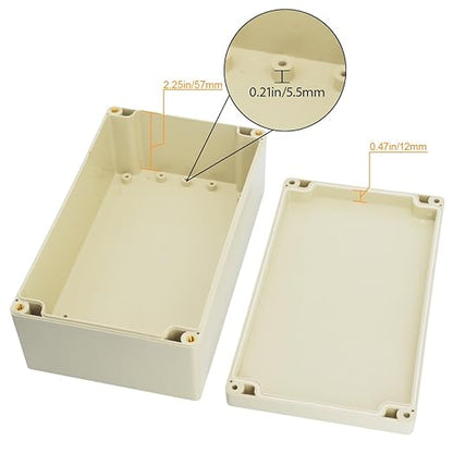 LeMotech Waterproof Dustproof IP65 ABS Plastic Junction Box Universal Electric - Image 4