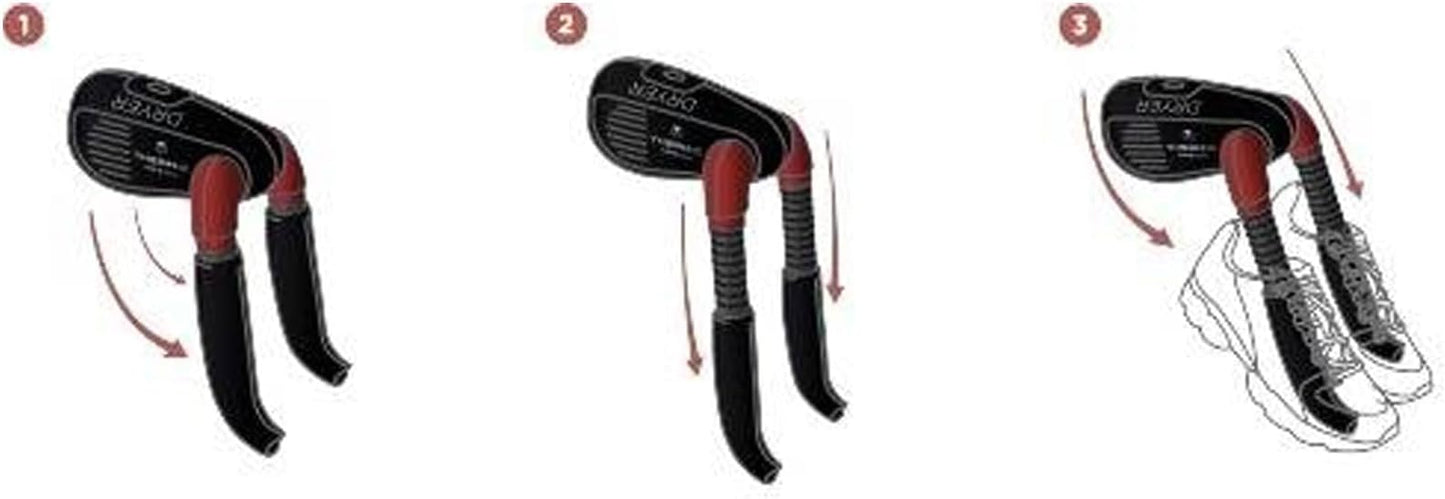 Therm-ic Compact Quiet Easy-to-Use Adjustable Foldable Boots & Gloves Dryer - Image 5