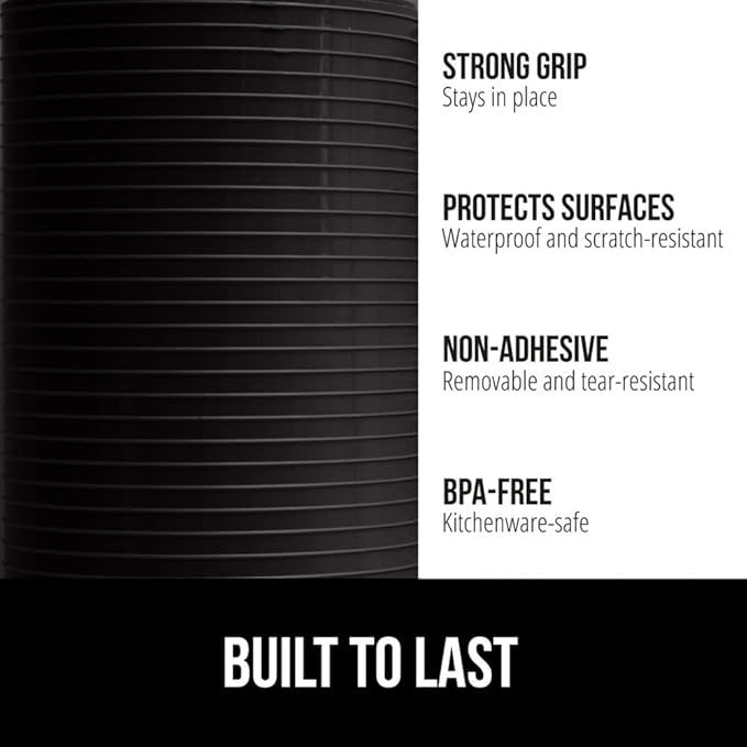 GORILLA GRIP DuraGuard Shelf Liner, 17.5x30 Non-Adhesive Cabinet Liners - Image 2