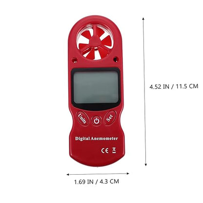 GLEAVI One Thermohygrometer Anemometer Accurate Temp Humidity Monitor Wind - Image 7