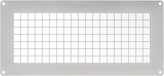 Repa Market 10" x 5" Inch White Galvanized Steel Rectangular Crawl Space Vent by RepaMarket