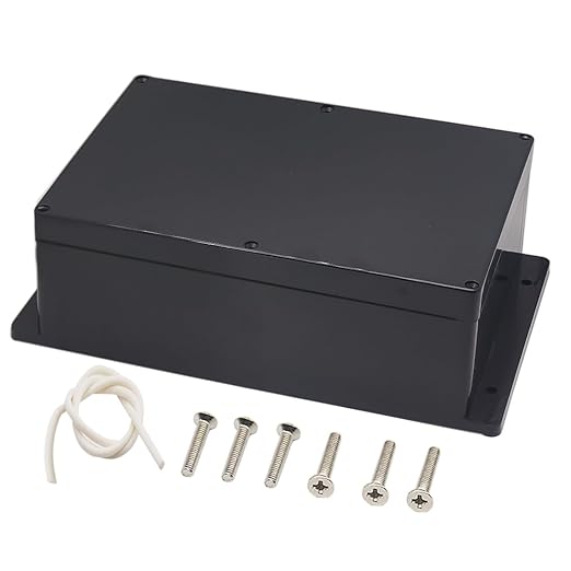 Zulkit Junction Box ABS Plastic Dustproof Waterproof IP65 Universal Electrical by Zulkit