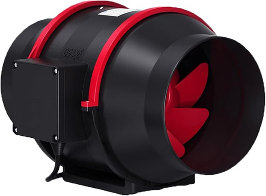 Garvee 6 in Inline Duct Fan, 312 CFM High Airflow Exhaust Fan by Garvee