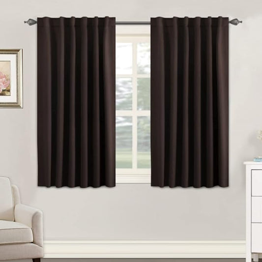 H.VERSAILTEX Blackout Curtains Thermal Insulated Window Treatment Panels Room by HVERSAILTEX