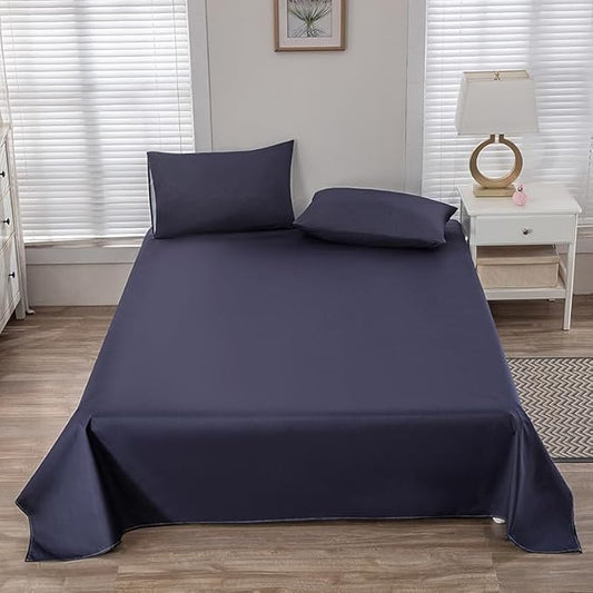 WenBags Lightweight Waterproof Flat Sheet 90 * 98 Inches King Size by WenBags