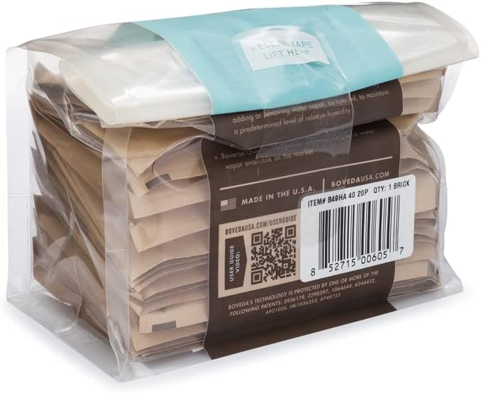 Boveda High-Absorbency 49% Two-Way Humidity Control Packs - Image 2