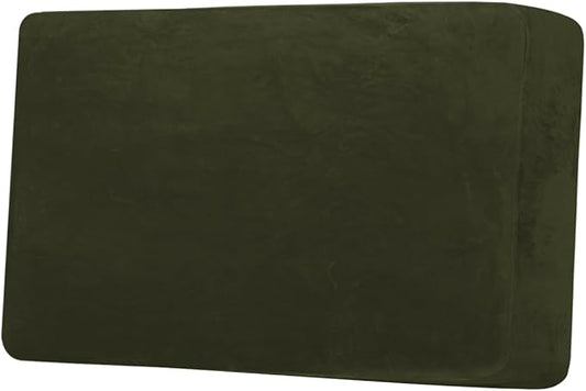 H.VERSAILTEX Velvet Stretch Individual Cushion Cover Plush Cushion Slipcover by HVERSAILTEX