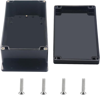 Outdoor Waterproof Junction Box IP67 Project Box ABS Black Electrical Boxes by Otdorpatio