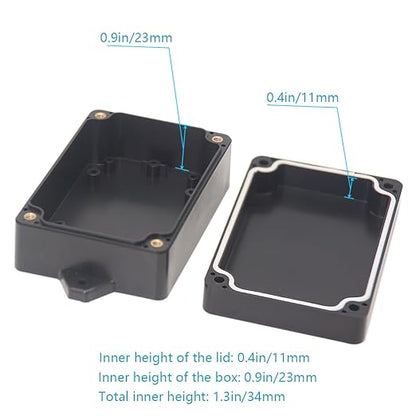 Zulkit Junction Box ABS Plastic Dustproof Waterproof IP65 Universal Electrical - Image 6