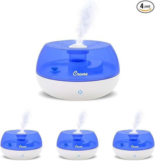 Crane Personal Ultrasonic Cool Mist Humidifier, by Crane