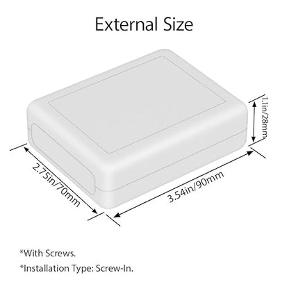LeMotech Project Box 10 Pieces ABS Plastic Electrical Project Case Small - Image 3