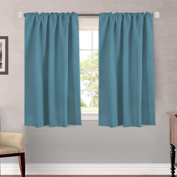 H.VERSAILTEX Blackout Curtains Thermal Insulated Window Treatment Panels Room - Image 2