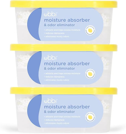 Ubbi Moisture Absorber and Odor Eliminator Tub, Attracts and Traps Excess by Ubbi