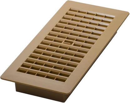 Decor Grates PL410-CML 4-Inch by 10-Inch Plastic Floor Register by DecorGrates