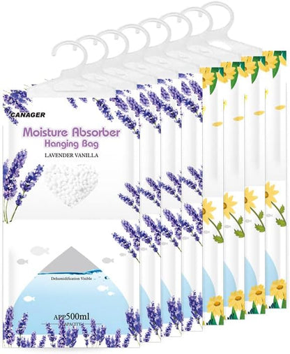 CANAGER Hanging Moisture Absorber, Fresh Scent and Lavender Vanilla by CANAGER