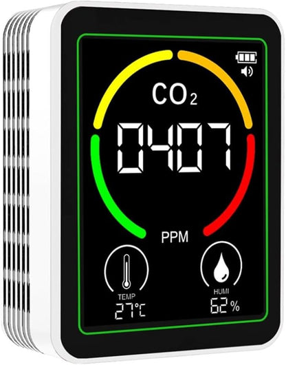 Air Quality Monitor Indoor-Portable Indoor Air Quality Meter, 3-in-1 Indoor Air - Image 4