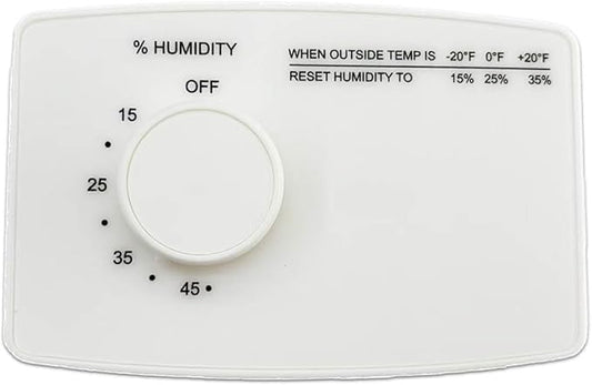 4655 Manual Digital Humidifier Replacement 24V AC Control Switch White by Gihdfer