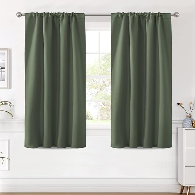 H.VERSAILTEX Blackout Curtains Thermal Insulated Window Treatment Panels Room - Image 2