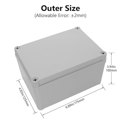 LeMotech Junction Box IP67 Waterproof Dustproof ABS Plastic Project Box - Image 2