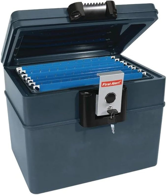 First Alert 2037F Water and Fire Protector File Chest, 0.62 Cubic Feet by FirstAlert