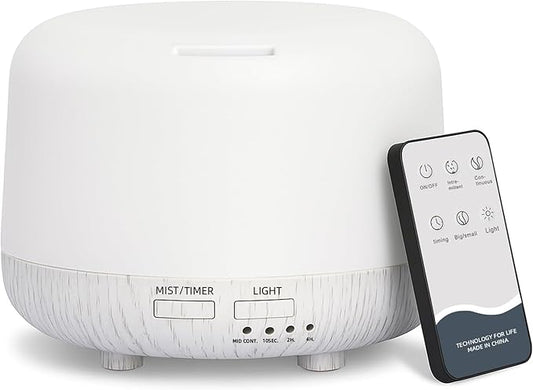 300ML Essential Oil Diffuser, Cool Mist Air Aromatherapy Oil Diffuser by SPLITSKY