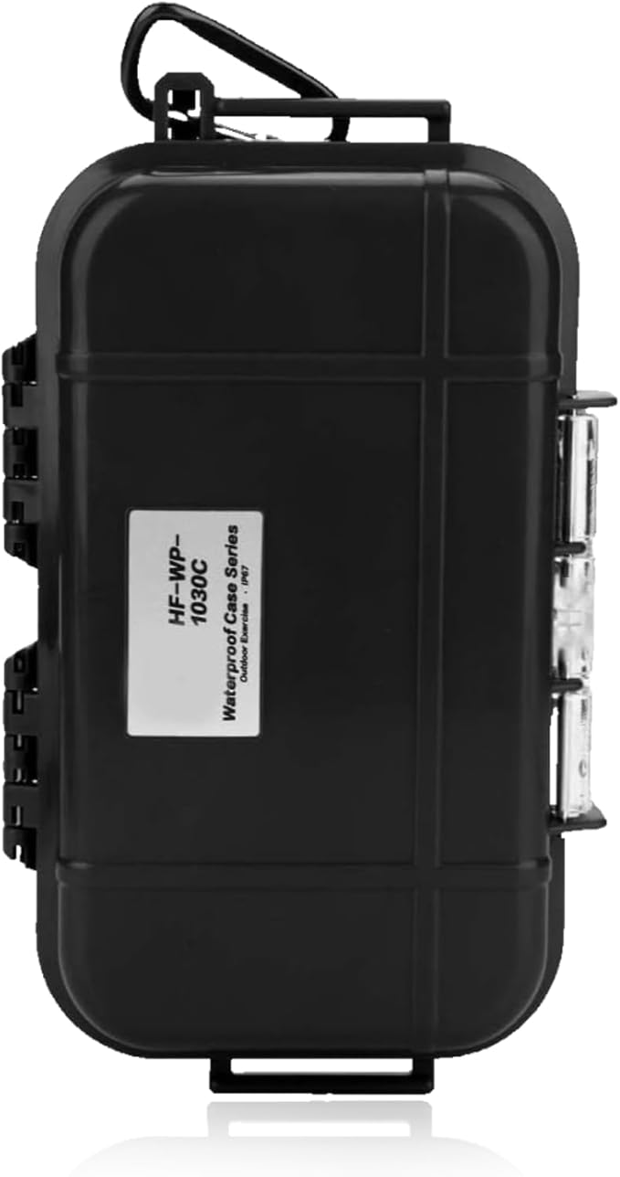 Dry Box Outdoor Waterproof Airtight Storage Case Hard Shell Wet Dry Box Carry by HERCHR