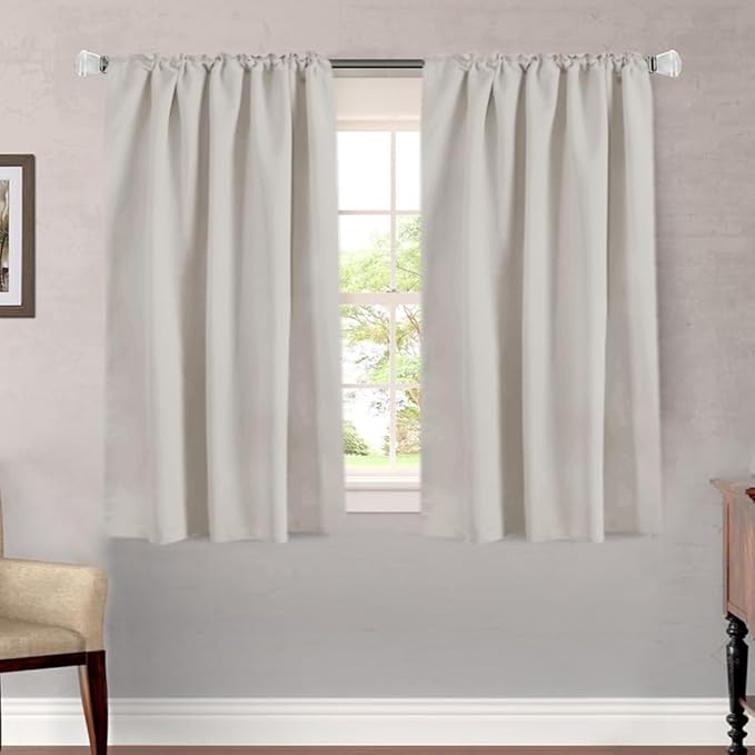 H.VERSAILTEX Blackout Curtains Thermal Insulated Window Treatment Panels Room - Image 2