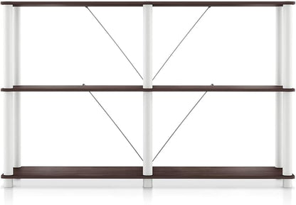 Homes: Inside + Out Apexa Modern 3-Tier Extra Wide Shelving Units, Collectibles - Image 11