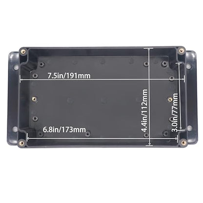 Watertight Junction Box, IP67 Waterproof Project Box Durable ABS Plastic - Image 5