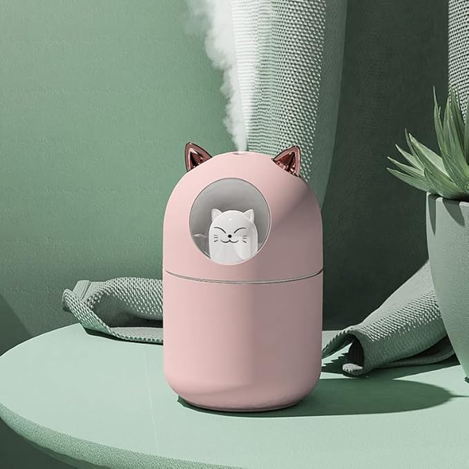 Portable 300ml Mini Cool Mist Humidifier - Image 4