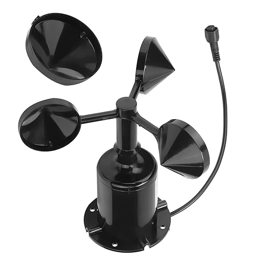0-70Ms Environmental Output Pulse Type Three Cup Wind Speed ​​Sensor Anemometer - Image 5