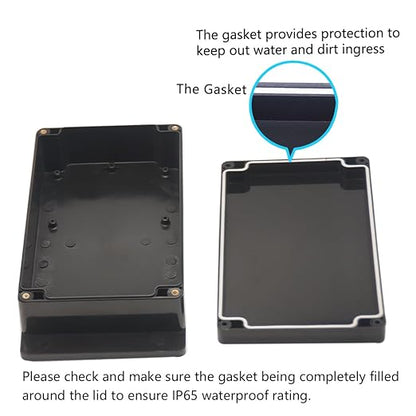 Zulkit Junction Box ABS Plastic Dustproof Waterproof IP65 Universal Electrical - Image 4