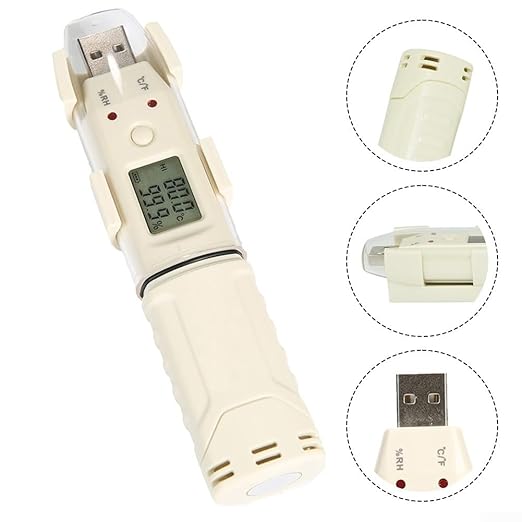 GM1366 GM1365 Temperature Humidity Data Logger Recorder - Image 3
