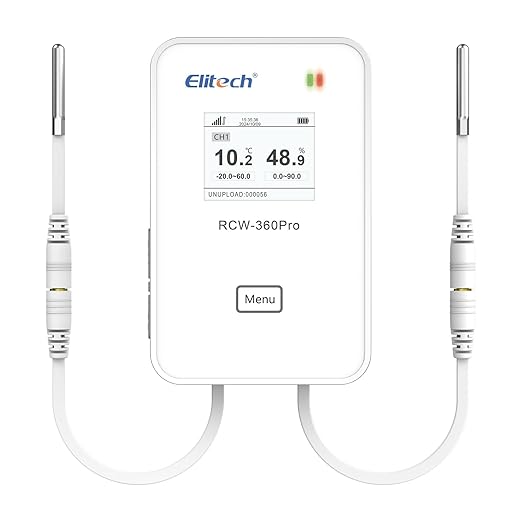 Elitech Temperature Probe for RCW-360Pro, -40°F to 176°F, 16.4ft Cable - Image 7