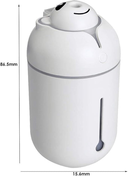 Car Humidifier LED Light Adjustable Fog Mode Waterless Automatic Off Humidifier - Image 2
